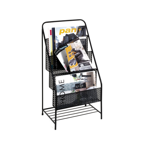 Rebrilliant Kushner Newspaper Rack Wayfair.co.uk